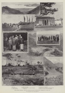 Čínská otázka s Britskou komisí pro vymezení hranic v Mirs Bay od Henry Charles Seppings Wright